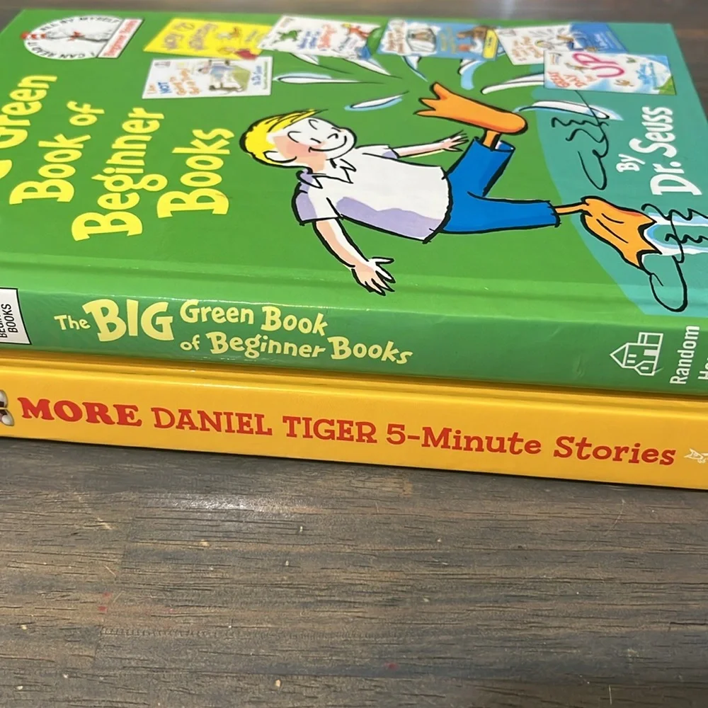 Children's Storybook Set - Daniel Tiger and Dr. Seuss new children’s books